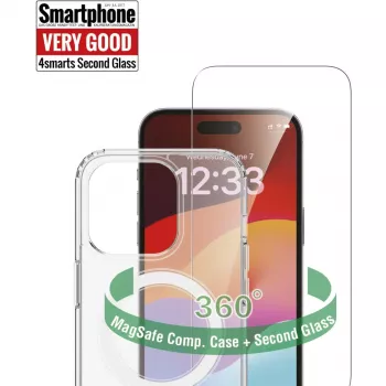 4smarts 540604 -suojakotelo - Apple - iPhone 15 Pro - 15,5 cm (6.1) - läpinäkyvä