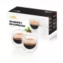 Espressolasit Eta Espresso 80 ml läpinäkyvä borosilikaattilasi