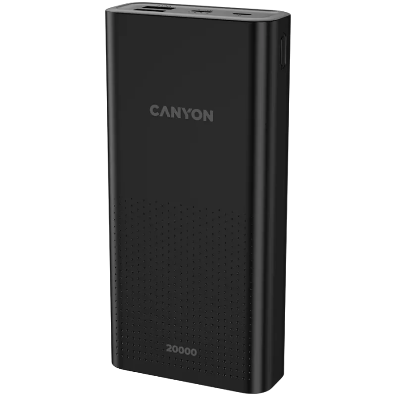 CANYON varavirtalähde PB-2001 20000 mAh musta