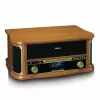 Lenco TCD-2571WD levysoitin kasettisoittimella, DAB+, FM, Bluetooth, USB, 10 W, puu