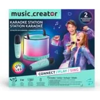 Kannettava mini-karaokelaite Canal Toys INF044 Bluetooth-yhteydellä, paristokäyttöinen kannettava kaiutin mikrofonilla