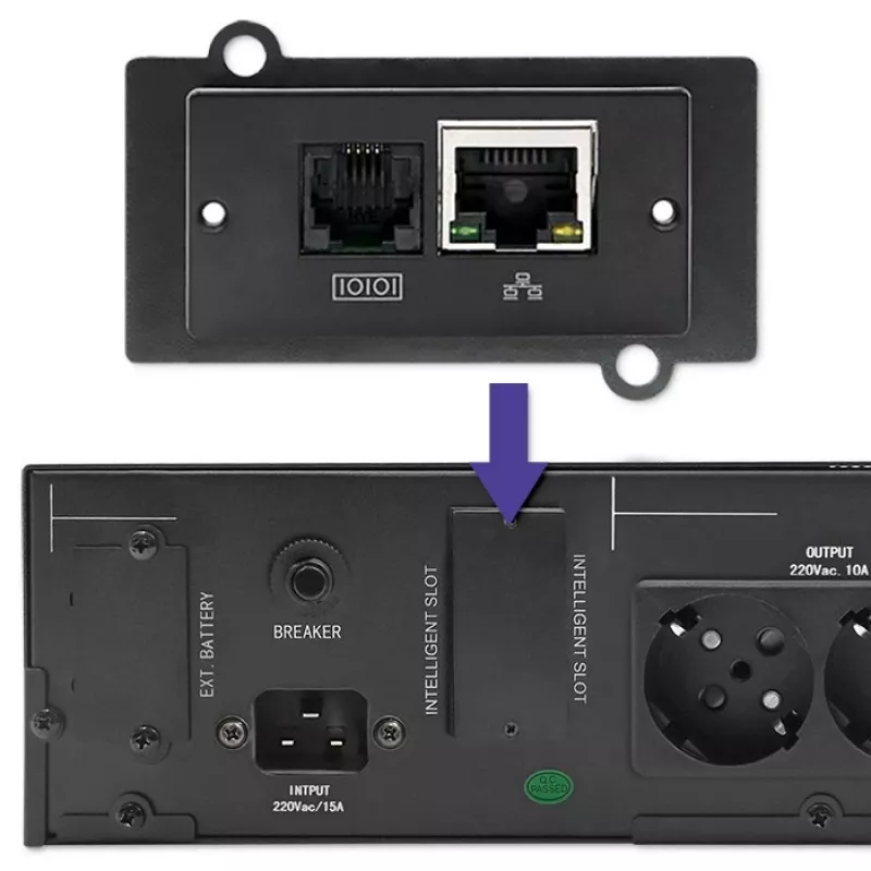 UPS QOLTEC 53946 Line-Interactive 2 kVA UPS