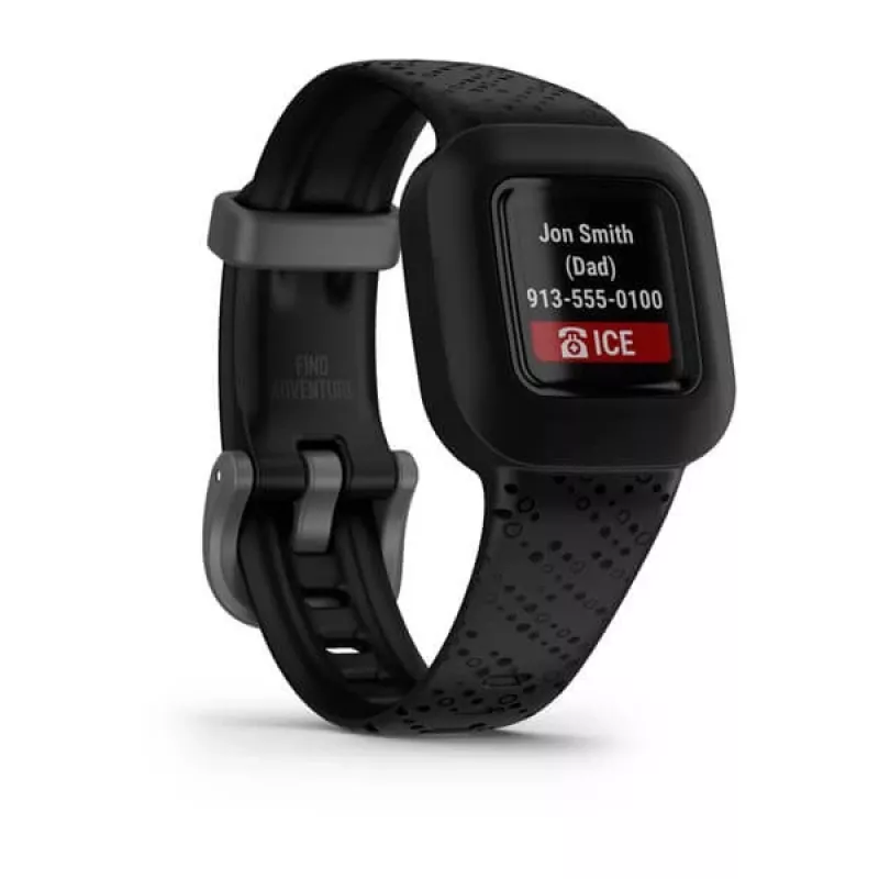 Garmin Vivofit Jr. 3 MIP ranneke-aktiivisuusranneke 1,4 cm (0,55 inch) musta