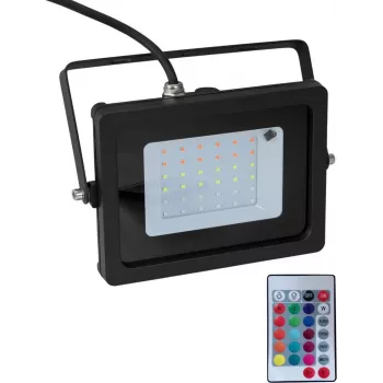 LED-valonheitin EUROLITE FL-30 SMD RGB 30W IP65 – ulko-RGB-heijastin 30 W