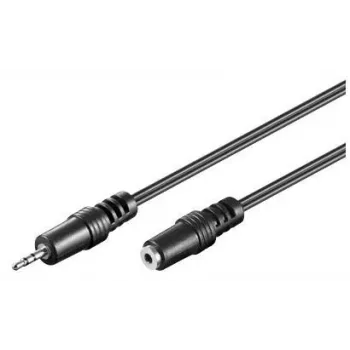 Microconnect 33723 audiokaapeli 2 m 2,5 mm musta