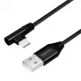 LogiLink CU0137 USB-kaapeli USB 2.0 0,3 M USB A - USB C musta