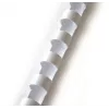 Sidontakammat Forpus 8 mm, (100 kpl), valkoinen