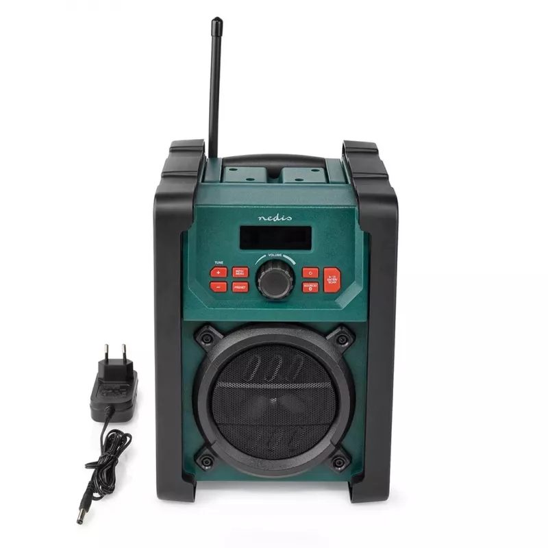 Radio Nedis RDDB3100GN 15W Bluetooth IP65 musta/vihreä