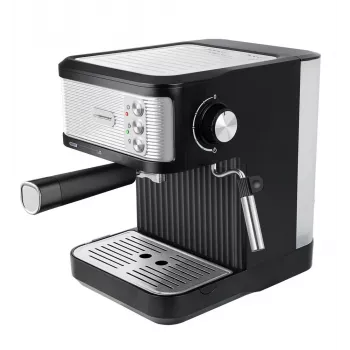Espressokeitin ESPERANZA EKC011 — 1,8 L vesisäiliö, 850 W, 20 bar, kosketusohjaus, maidonvaahdotin
