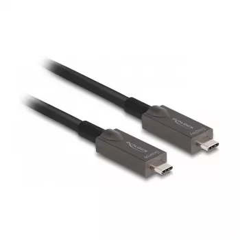Videokaapelisovitin DeLOCK 84146 5 m USB Type-C musta