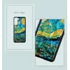 Suojakotelo iKins Samsung Galaxy S21+ — tähtiyö musta