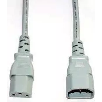 Virtakaapeli e+p SW 13 2m C14-liitin CEE7/14