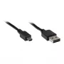GoodConnections liitäntäkaapeli USB 2.0 EASY uros A - uros Mini-B, musta, 1 m