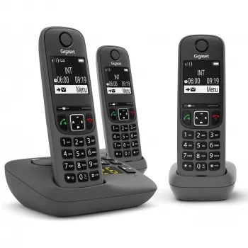 Analoginen/DECT-puhelin Gigaset AE690A numeronäyttö langaton 3 luuria
