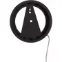 NeXtime kello 3094 Light It Up, Ø18.5 cm, valaistus, seinäkello, musta