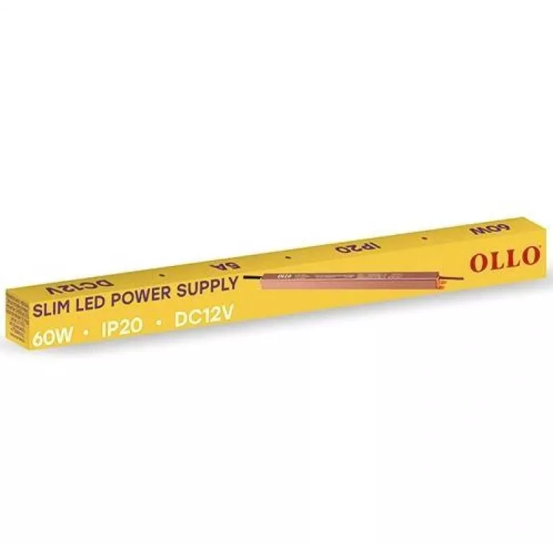Virtalähde|OLLO|60 lumenia|VS-60W-12C