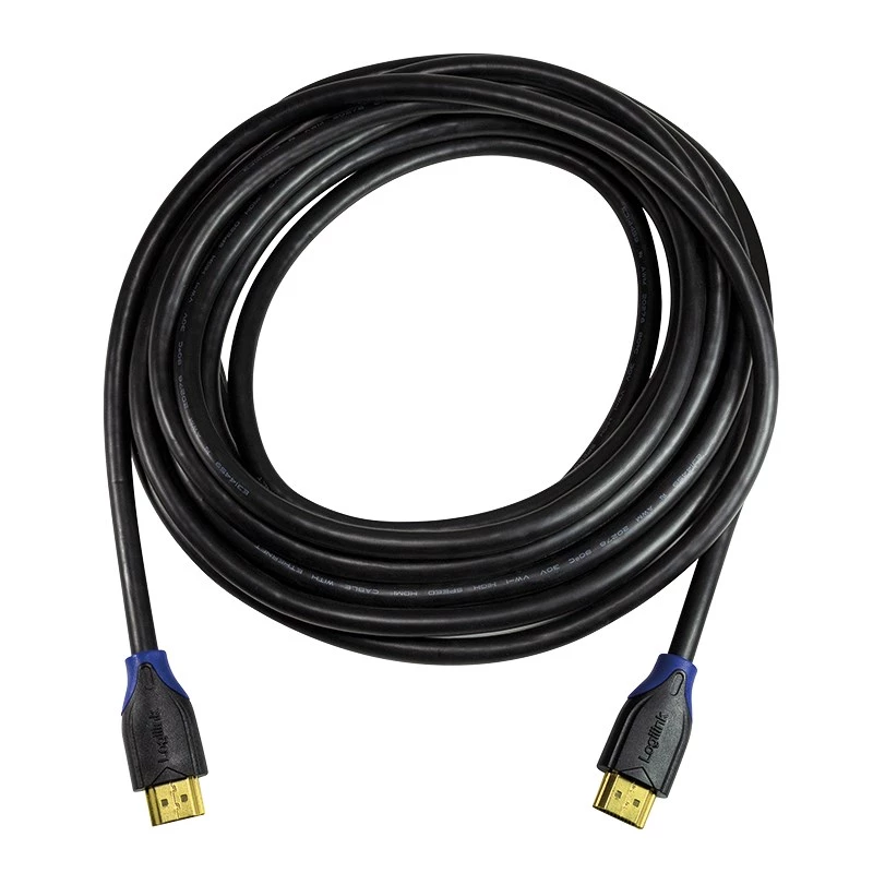 LogiLink CH0067 HDMI-kaapeli 15 m HDMI tyyppi A (standardi) musta
