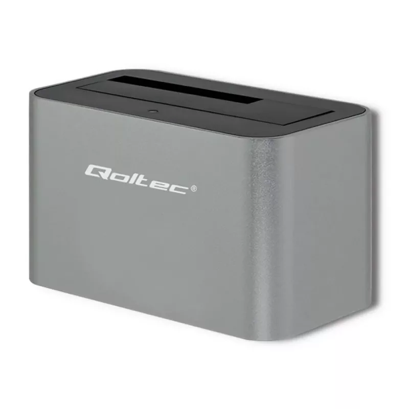 Qoltec 5315 telakointiasema HDD/SSD | 2.5/3.5 SATA | USB 3.0