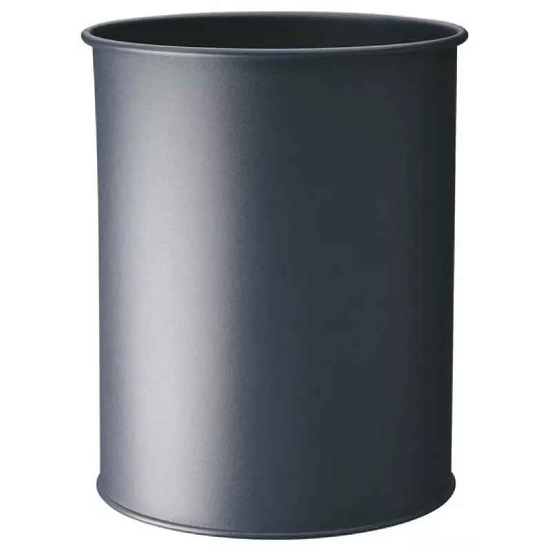 Metalliroskakori pyöreä 15 l Durable 3301-23