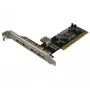 LogiLink PC0028 USB 2.0 PCI -kortti, 4 ulkoista + 1 sisäistä porttia