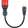 go-e Adapterisarja Gemini flex 11 kW, 3-osainen sarja (musta, 30 cm)