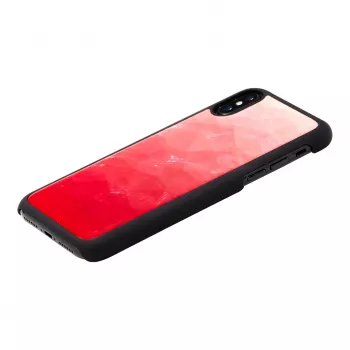 iKins älypuhelinkotelo iPhone XS / XS S – pink lake ja musta, suojakotelo