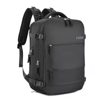Reppu NOVEEN CTB400 unisex 25 L, polyesteri, 40×25×20 cm, musta