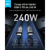 Anker Innovations Prime USB-C -kaapeli 90 cm 240W Upcycled-Geflecht - kaapeli - digitaali/data (A88E2011)