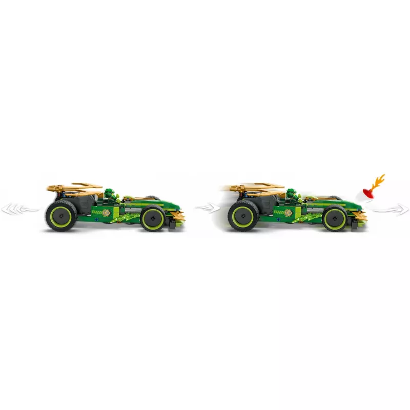 LEGO-rakennussarja NINJAGO Lloyds Action Speedster 71828, 181 osaa, 2 minihahmoa, ikä 7+