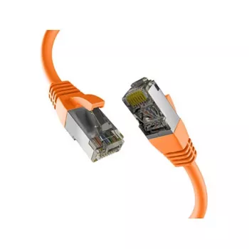 EFB-Elektronik CAT8.1 ORANSSI 10 m RJ45-patchkaapeli S/FTP PIMF LSZH 2000MHZ 40GB verkkokaapeli Valmistaja: EFB Elektronik (EC020200285)