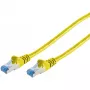 Verkkokaapeli S/CONN 75715-Y keltainen 5 m Cat6a S/FTP