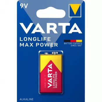 Kertakäyttöparisto Varta 9V alkali