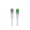 Patchcord cat.7 S/FTP LSZH CU 0,5 m harmaa fluke passed