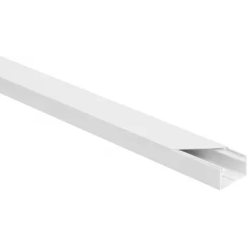 Sähköasennuslista täydellinen valkoinen LS 40x25 2 m (10 kpl:n pakkaus)