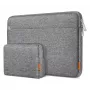 Sleeve-kotelo Inateck LB01005 laitteille enintään 33,8 cm (13,3 tuuman), harmaa
