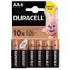 Paristopakkaus Duracell Basic AA / LR6 — 6 kpl (alkalinen)