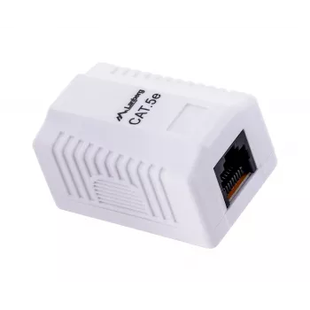 Lanberg OU5-0001-W liitäntärasia RJ-45 valkoinen