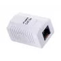 Lanberg OU5-0001-W liitäntärasia RJ-45 valkoinen