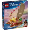 LEGO Disney 43270 Moanan seikkailukanootti, 529 palaa, 3 minihahmoa, 6+