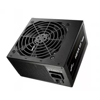 FSP HEXA 85+ PRO 650W virtalähde ATX ATX2.5 musta, 650 W, 100 - 240 V, 50 - 60 Hz, 9 - 4 A, Active, 100 W
