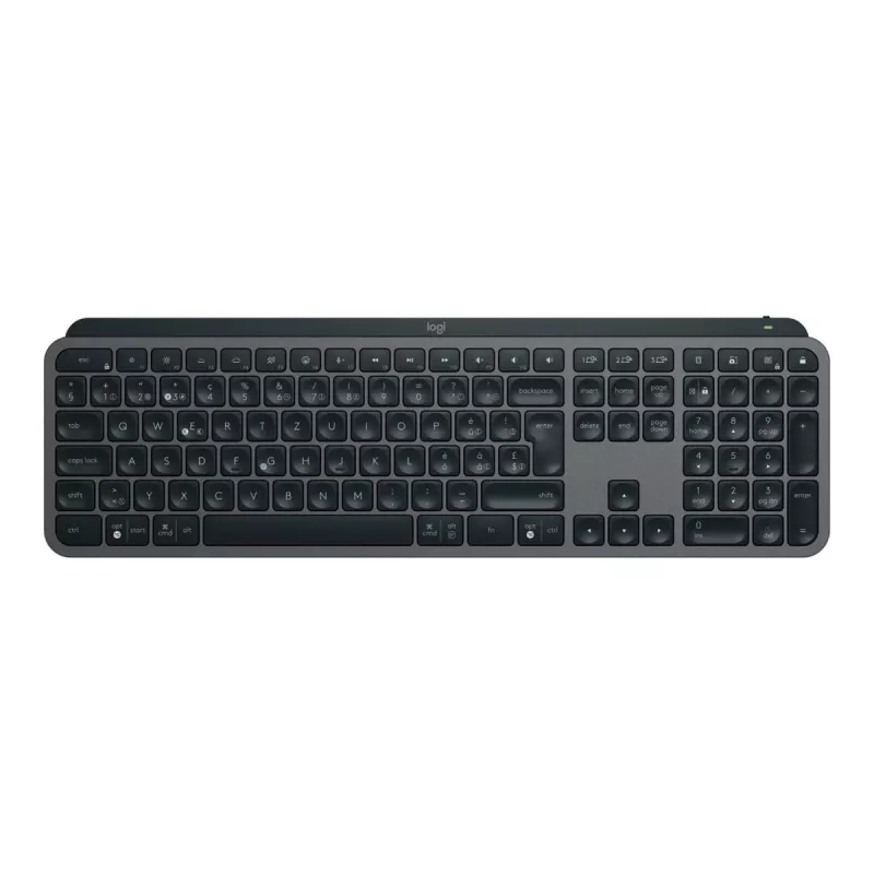 Logitech MX Keys S näppäimistö RF langaton + Bluetooth QWERTZ Swiss Graphite (920-011571)