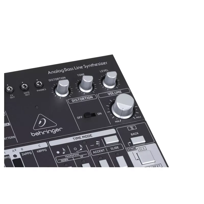 Behringer TD-3-BK analoginen bassolinjasyntetisaattori, musta