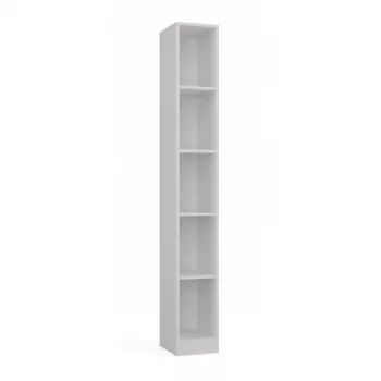 top e shop kirjahylly REGAŁ R25 25 cm valkoinen – yksiosainen kirjahylly