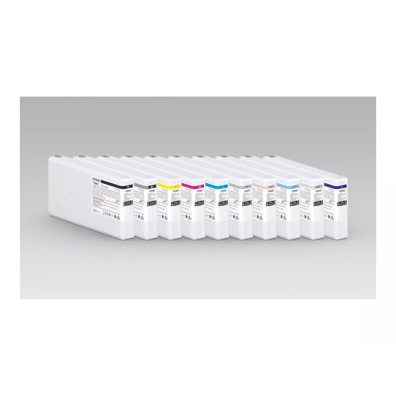 Epson UltraChrome Pro10 T55W6 Mustekasetti, Vivid Light Magenta, 200 ml, alkuperäinen (C13T55W600)