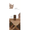 Man and Wood suojakotelo iPhone 7/8 — fango musta