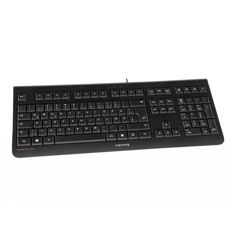 Cherry KC 1000 - näppäimistö - pohjoismainen - musta
