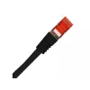 Alantec KKS6CZA0.5 patch-kaapeli F/UTP Cat.6 PVC 0,5 m musta