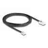 Puhelinkaapeli DeLOCK 88036 RJ45 - RJ11 2 m musta