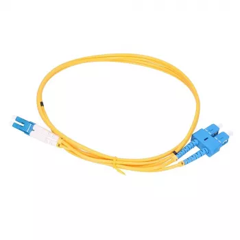 Extralink liitäntäkaapeli LC/UPC-SC/UPC yksimuotokuitu duplex G652D 20m