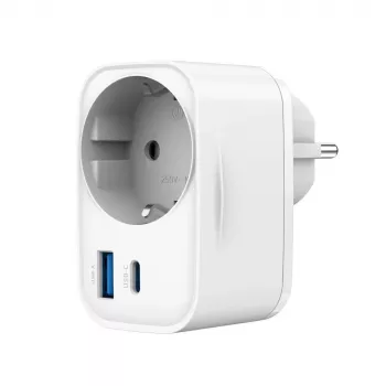 LATURI USB UNIVERSAL 20W WHT/2P AC TA-ACPDQC20-01-W GEMBIRD